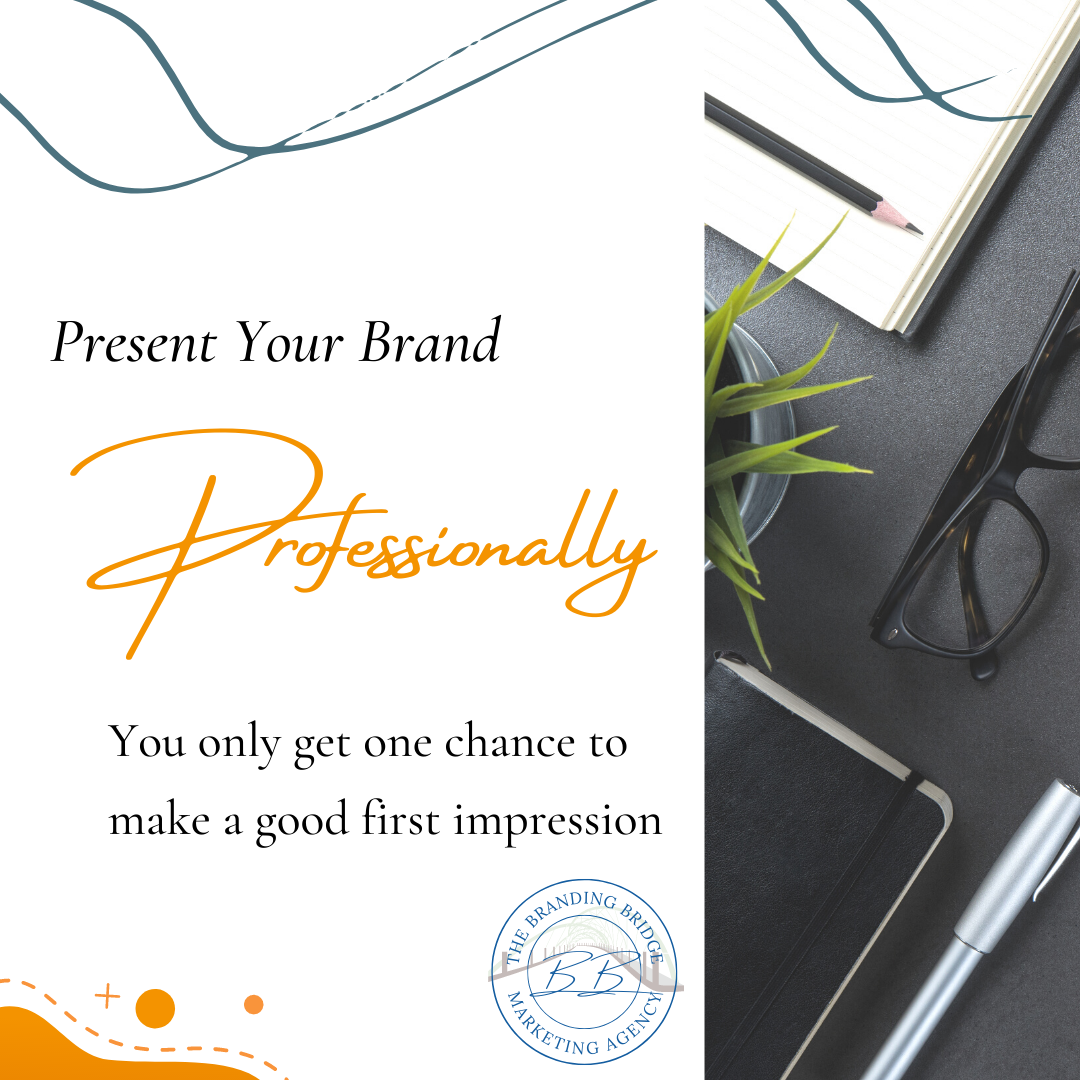 Present your brand professionally with a professional website. Website design services by The Branding Bridge